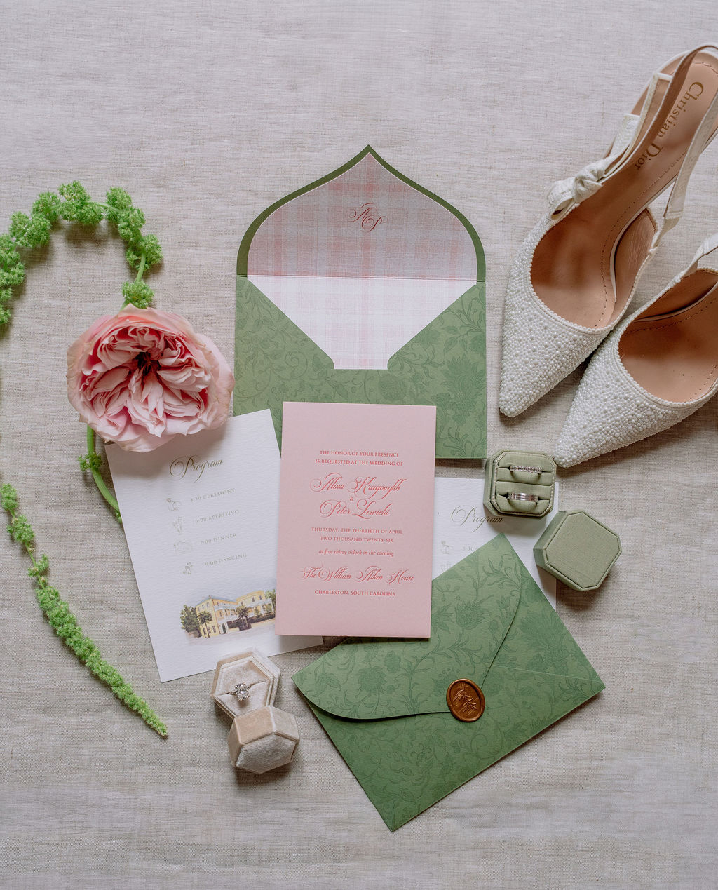 Alina & Peter — William Aiken House wedding, Charleston, South Carolina
